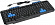 Клавиатура OKLICK 750G Black-Blue  (USB)  104КЛ+10КЛ М/Мед  (337452)