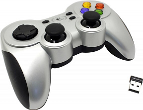 Геймпад Logitech Wireless Gamepad F710 (12кн., 8 поз.перекл.,2  mini joysticks,USB)(940-000121/145)