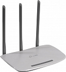 TP-LINK (TL-WR845N) Wireless N Router (4UTP 100Mbps,  1WAN,  802.11b/g/n, 300Mbps,  3x5dBi)