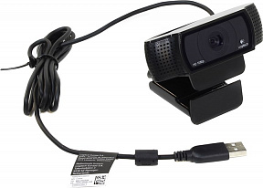 Logitech HD Pro Webcam C920 (RTL) (USB2.0, 1920*1080, микрофон) (960-001055)