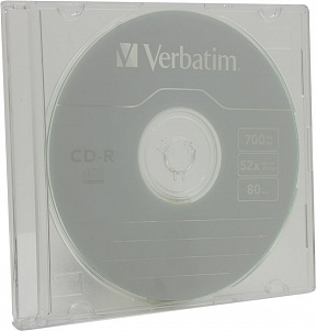 CD-R Verbatim  700Mb  52x speed  (43347/43415)