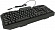 Клавиатура OKLICK (700G) Black (USB) 104КЛ+10КЛ М/Мед, подсветка  клавиш (1061657)