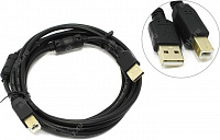 5bites (UC5010-030A) Кабель USB 2.0 A--)B 3м  2 фильтра