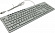 Клавиатура OKLICK Multimedia Keyboard 490ML White (USB) 104КЛ+9КЛ  М/Мед,  подсветка клавиш  (106720