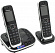 Panasonic KX-TGJ322RUB (Black) р/телефон (2 трубки  с  цв.ЖК диспл.,DECT,  А/Отв)