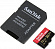 SanDisk Extreme Pro (SDSQXCG-032G-GN6MA) microSDHC Memory Card 32Gb UHS-I U3 + microSD--)  SD Adapte