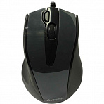A4Tech V-Track Mouse (N-500FS-1 Glossy  Grey)  (RTL) USB  4btn+Roll