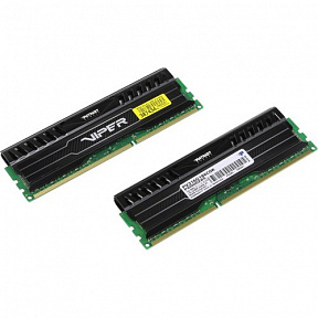 Patriot Viper (PV316G186C0K) DDR3 DIMM  16Gb  KIT 2*8Gb  (PC3-15000)