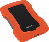 ADATA (AHD330-2TU31-CRD) Durable HD330 Red USB3.1 Portable 2.5"  HDD  2Tb EXT  (RTL)