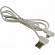 KS-is (KS-358W White) Кабель USB AM--)Lightning,  Г-образные коннекторы