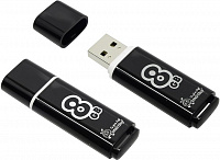 SmartBuy Glossy (SB8GBGS-K) USB2.0  Flash  Drive 8Gb  (RTL)