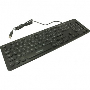Клавиатура Smartbuy (SBK-328U-K) (USB) 104КЛ, подсветка клавиш