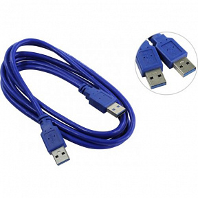 Smartbuy (K860) Кабель USB 3.0  AM--)AM 1.8м