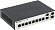 D-Link (DGS-1100-10/ME) Gigabit Smart Switch  (8UTP  10/100/1000Mbps+ 2Combo  1000BASE-T/SFP)