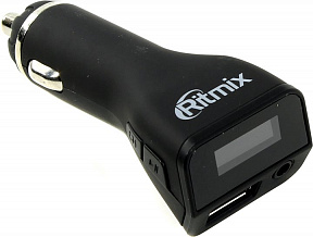 Ritmix (FMT-A740)(MP3 USB Flash Player+FM Transmitter,передаёт звук  на  FM-приёмник,LCD, пит.от  пр