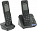 Panasonic KX-TGH222RUB (Black) р/телефон (2 трубки с цв.ЖК  диспл.,DECT, А/Отв)