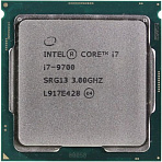 CPU Intel Core i7-9700      3.0 GHz/8core/SVGA UHD Graphics 630/12Mb/65W/8 GT/s LGA1151