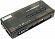 MultiCo (EW-K1904U) 4-port Slim KVM Switch  with Cable(клавиатураUSB+мышьUSB+VGA15F+Audio+Mic)