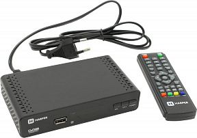 HARPER (HDT2-1513) (Full HD A/V Player, HDMI, RCA, USB2.0,  DVB-T/DVB-T2, ПДУ)