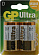 GP Ultra 13AU-2 (LR20) Size "D", 1.5V, щелочной  (alkaline)  (уп. 2  шт)