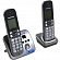 Panasonic KX-TG6822RUM (Silver-Gray) р/телефон (2 трубки с ЖК  диспл.,DECT, А/Отв)