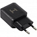 HARPER (WCH-8220 Black) Зарядное устройство USB (Вх. AC100-240V,  Вых.  DC5V, 2xUSB  2.4A)