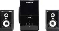 Колонки Dialog Progressive AP-220 (2х15W +Subwoofer 30W,  дерево,  SD, USB,  ПДУ)
