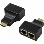 HDMI Extender (HDMI 19M-)  2xRJ45  -) HDMI  19M)
