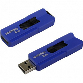 SmartBuy (SB8GBST-B) USB2.0 Flash Drive  8Gb (RTL)