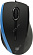 Defender Optical Mouse (MM-340 Black&Blue)  (RTL)  USB 3btn+Roll  (52344)