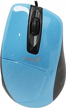 Genius Optical Mouse DX-150X (Blue)  (RTL)  USB 3btn+Roll  (31010231102)