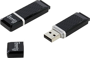 SmartBuy Quartz (SB8GBQZ-K) USB2.0  Flash  Drive 8Gb  (RTL)