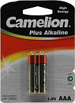 Camelion LR03-2, Size "AAA", 1.5V, щелочной  (alkaline)  (уп. 2  шт.)