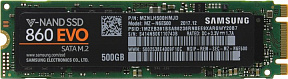 SSD 500 Gb M.2 2280 B&M 6Gb/s Samsung 860 EVO (MZ-N6E500BW) (RTL) V-NAND TLC