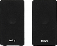 Колонки Dialog AST-20UP (Black) (2x3W,  дерево,  питание от  USB)