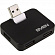 SVEN (HB-677  Black)  4-port USB  Hub
