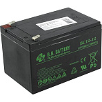Аккумулятор B.B. Battery BC12-12 (12V, 12Ah)  для UPS