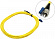 Patch cord  ВО, LC-FC, VCOM, Simplex,  SM  9/125 3м  (VSU301-3.0)
