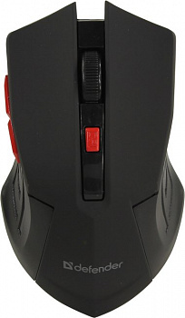 Defender Accura Wireless Optical Mouse (MM-275) (RTL) USB 6btn+Roll (52276)