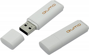 Qumo Optiva (QM16GUD-OP1-White) USB2.0  Flash  Drive 16Gb  (RTL)