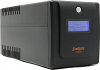 UPS 1500VA Exegate Power Smart (ULB-1500 LCD) (212520) защита телефонной  линии/RJ45, USB