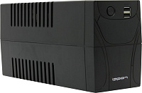 UPS 650VA Ippon Back Power Pro II 650 Euro LCD +USB+защита  телефонной линии/RJ45