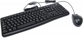 Logitech Desktop  MK120  (Кл-ра,USB+Мышь 3кн,Roll,USB)  (920-002561/-002552/-002543)