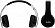 Наушники с микрофоном SVEN AP-B450MV (Black-White)(Bluetooth 4.0, беспроводные + шнур 1.2м, Li-Ion)