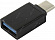 KS-is (KS-296 Black) Переходник  USB3.0  AF--)USB-C M  OTG