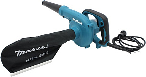 Makita (UB1103) Воздуходувка-пылесос (600W, 16000 об/мин, 141 CFM, 5.7кПа, пылесборник)