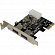 Orient (VL-3U2PELP) (OEM) PCI-Ex1, USB3.0,  2  port-ext, Low  Profile