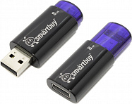 SmartBuy Click (SB8GBCL-B) USB2.0 Flash Drive  8Gb (RTL)