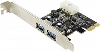 Orient (VL-3U2PE) (OEM)  PCI-Ex1,  USB3.0, 2  port-ext