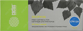 Картридж Cactus CS-CF412A Yellow для HP  LJ M452/M477